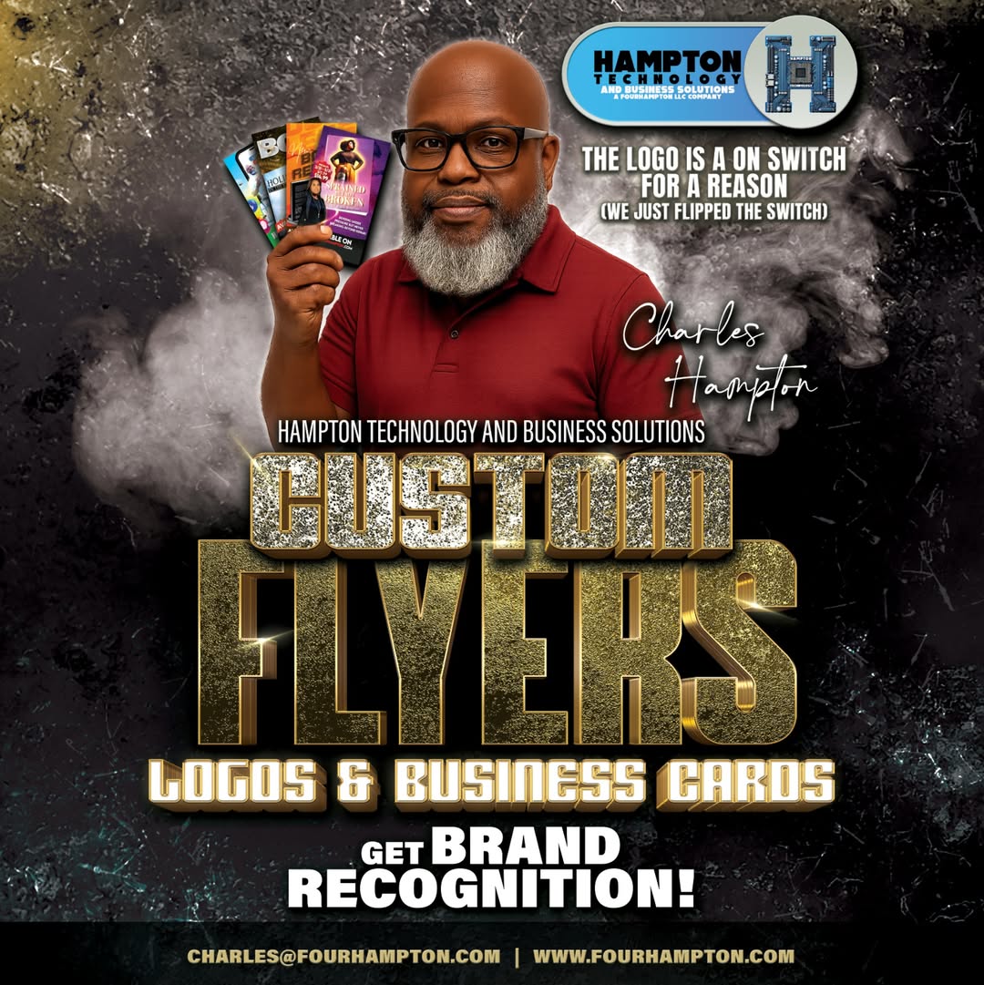 Custom Flyer Design by Hampton Technology and Business Solutions