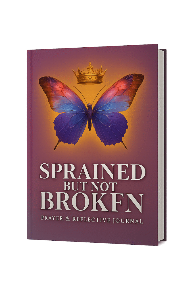 Sprained But Not Broken: Prayer & Reflective Journal (Hardcover)